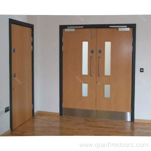 wooden emergency internal doors 2 hour fire door